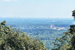 View of Atlanta from the top of Kennesaw Mountain